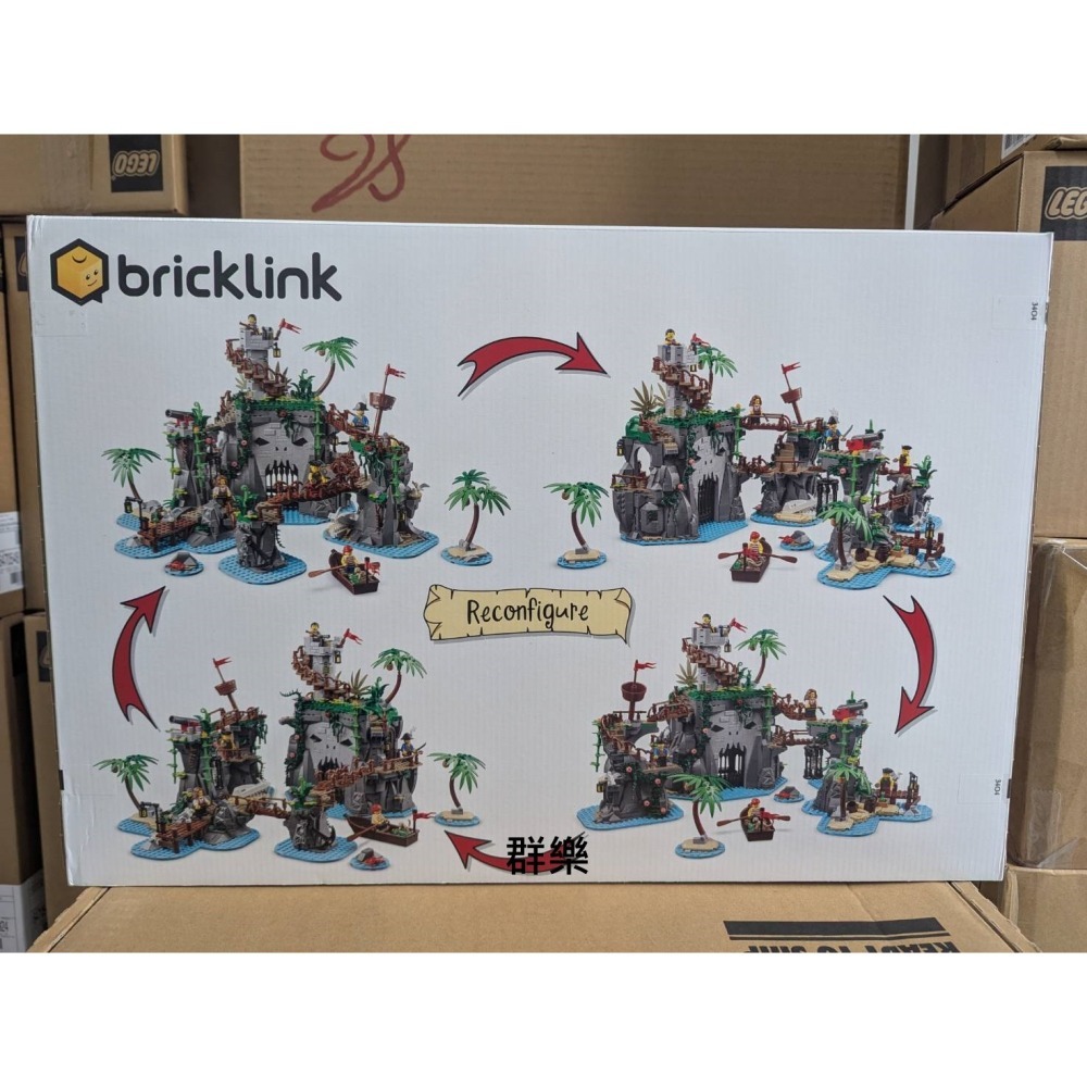 可刷卡 【群樂】建議選郵寄 盒組 LEGO 910038	Ominous Isle-細節圖2