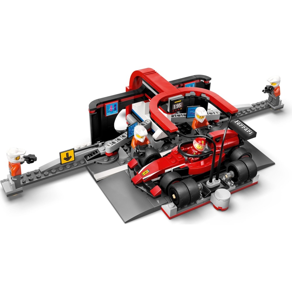 【群樂】盒組 LEGO 60443 City-F1維修站、維修人員和 Ferrari-細節圖3