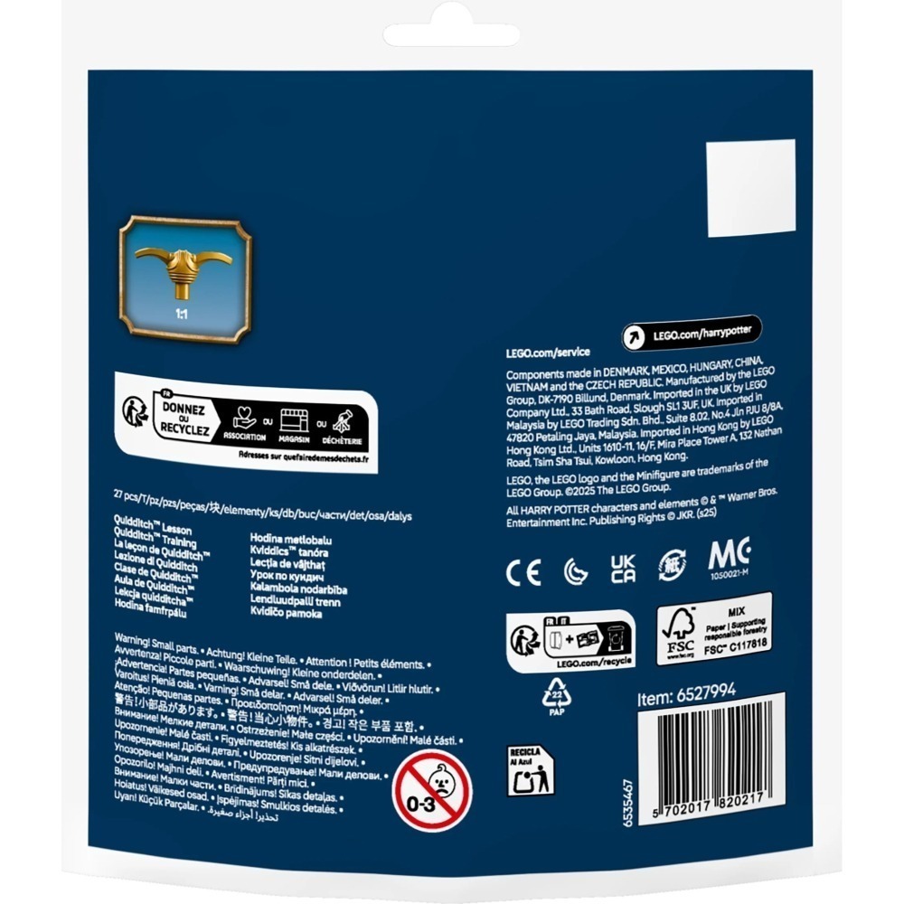 【群樂】袋裝 LEGO 30706	Quidditch Lesson-細節圖3