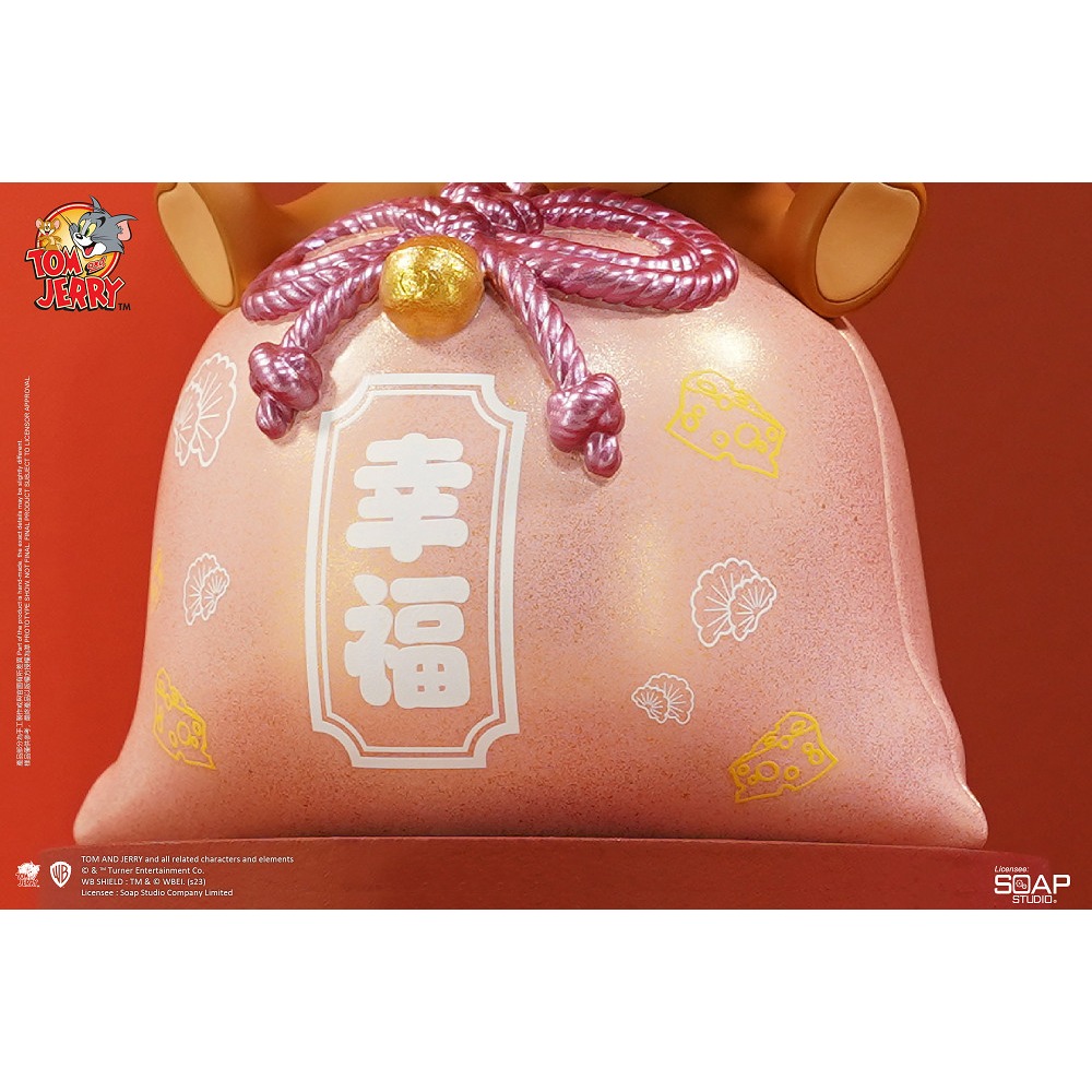 野獸國 SOAP STUDIO CA295	湯姆貓與傑利鼠 傑利鼠御守 幸福美滿款-細節圖3