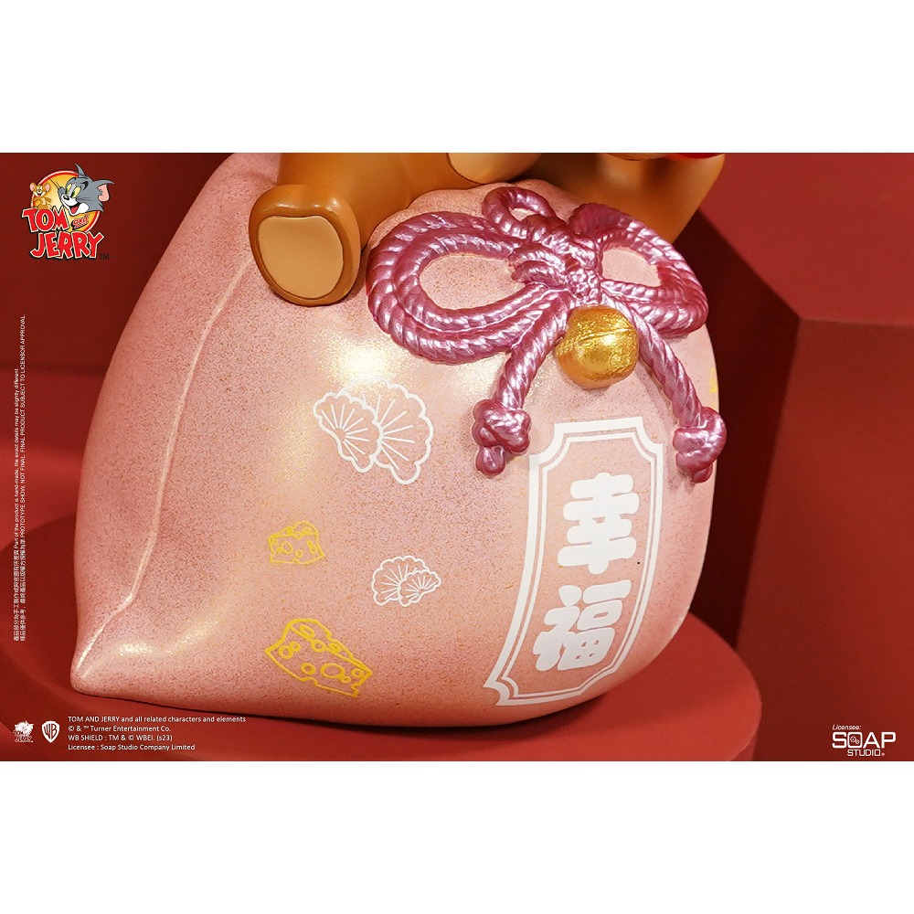 野獸國 SOAP STUDIO CA295	湯姆貓與傑利鼠 傑利鼠御守 幸福美滿款-細節圖5