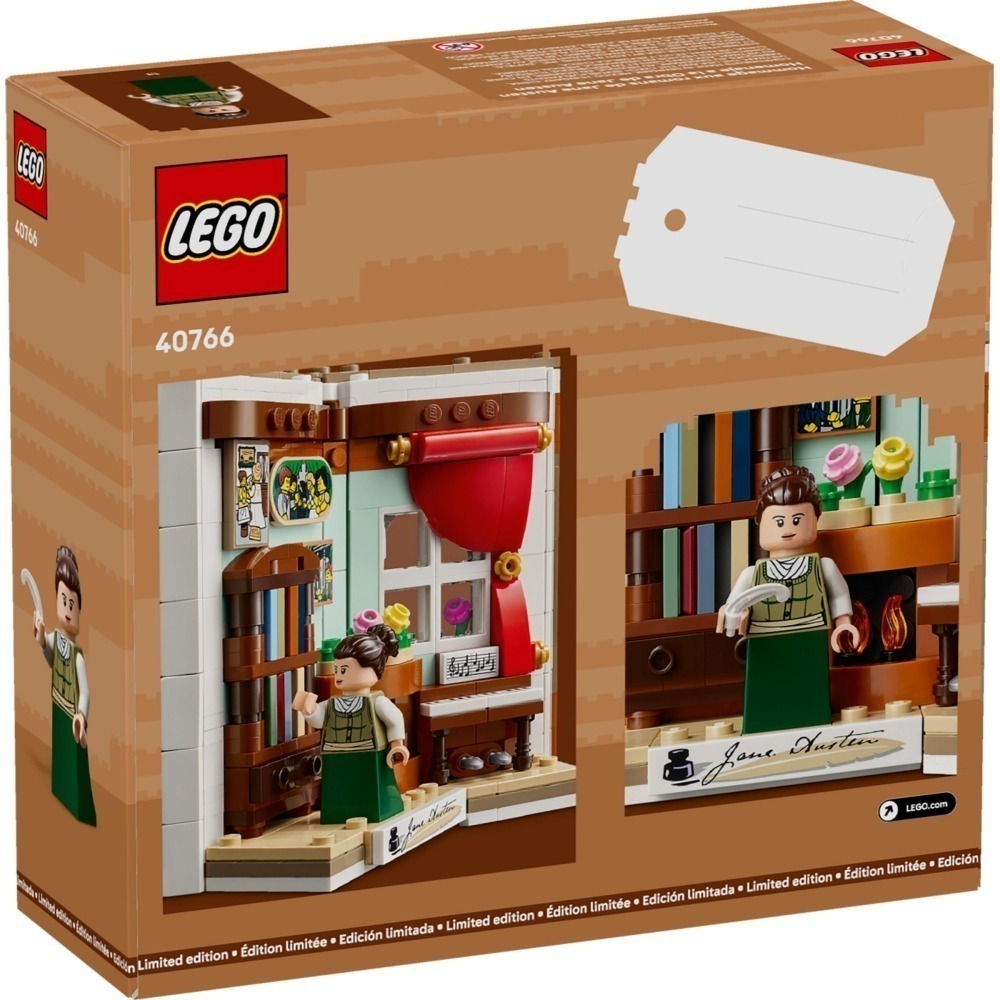 【群樂】盒組 LEGO 40766	Tribute to Jane Austen＇s Books-細節圖2