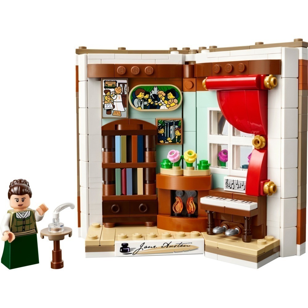 【群樂】盒組 LEGO 40766	Tribute to Jane Austen＇s Books-細節圖4