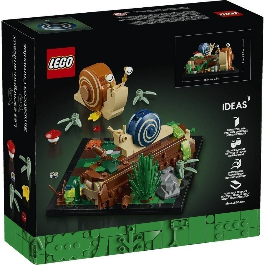 【群樂】盒組 LEGO 40788 Friendly Snails-細節圖2