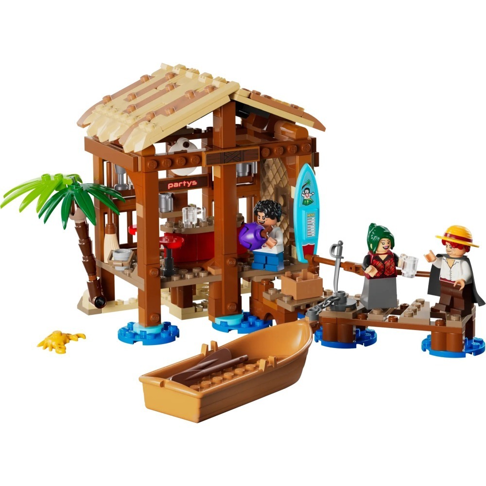 【群樂】盒組 LEGO 75636	ONE PIECE-風車村小屋-細節圖4