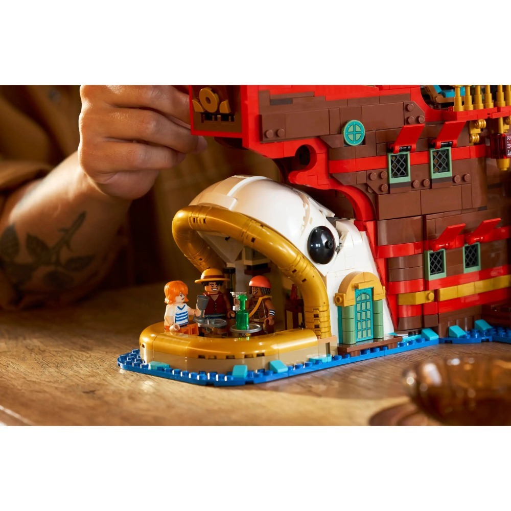 可刷卡 【群樂】建議選郵寄 盒組 LEGO 75640	ONE PIECE-芭拉蒂海上餐廳-細節圖3