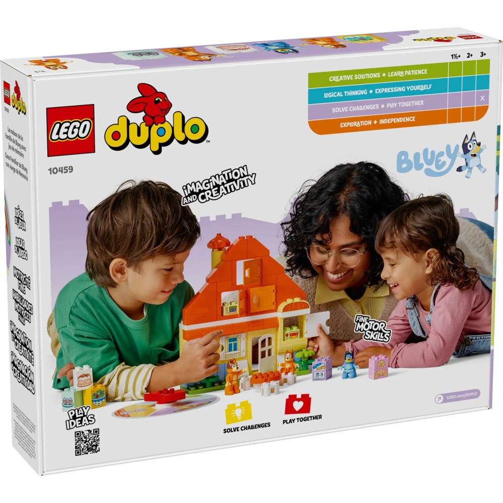 可刷卡 【群樂】建議選郵寄 盒組 LEGO 10459 DUPLO-布麗的家和記憶遊戲-細節圖2