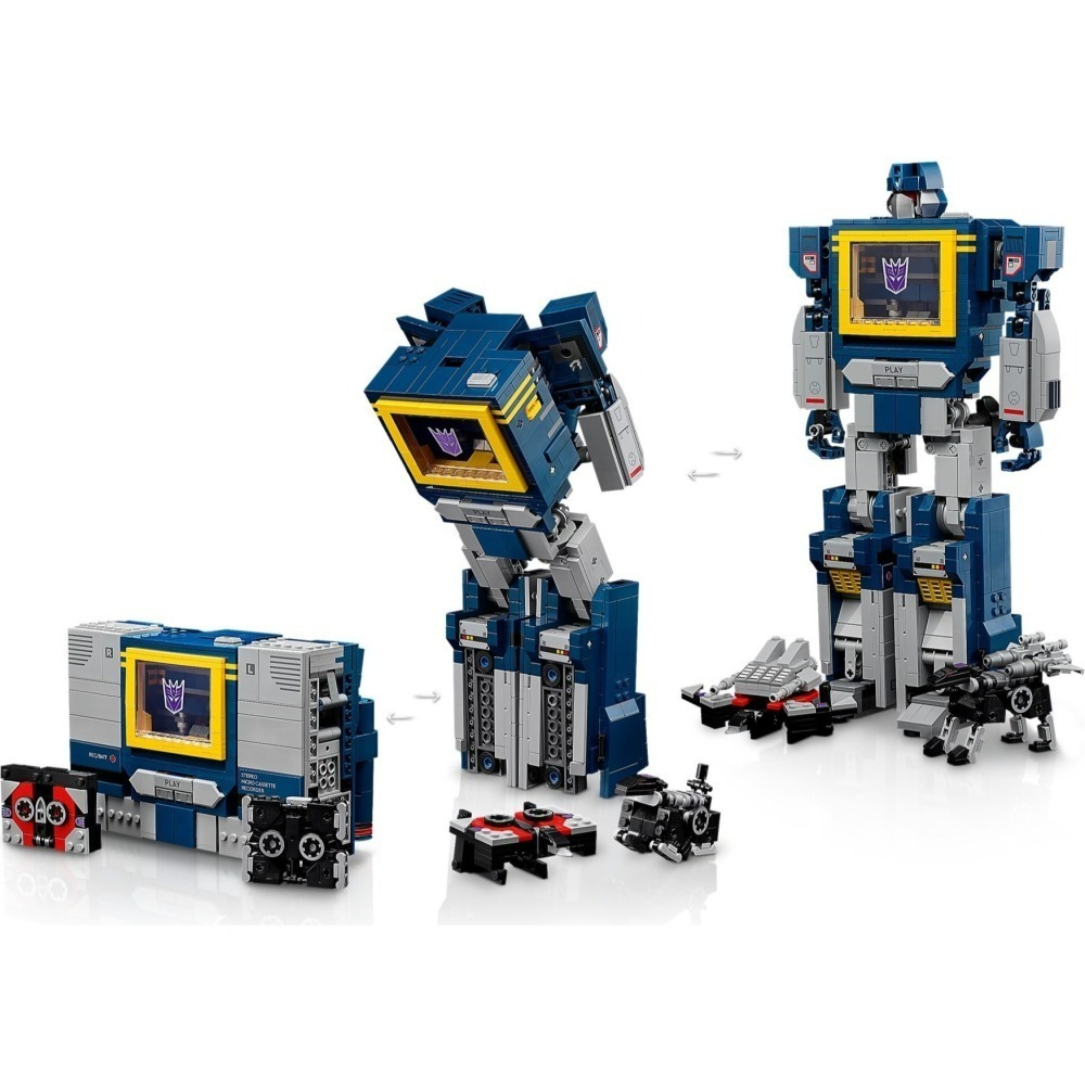 可刷卡 【群樂】建議選郵寄 盒組 LEGO 10358	Transformers：音波-細節圖5