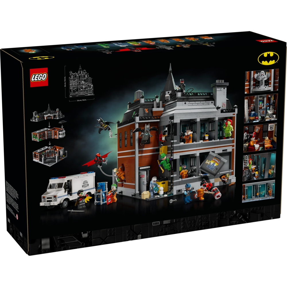 可刷卡 【群樂】建議選郵寄 盒組 LEGO 76300	Arkham Asylum 阿卡漢精神病院-細節圖2