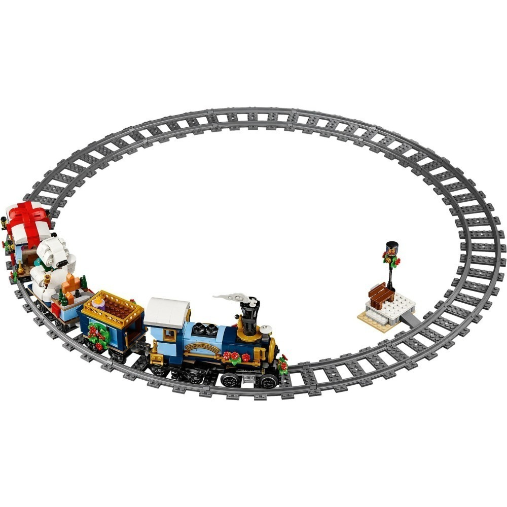 可刷卡 【群樂】建議選郵寄 盒組 LEGO 10361 聖誕火車 Holiday Express Train-細節圖4