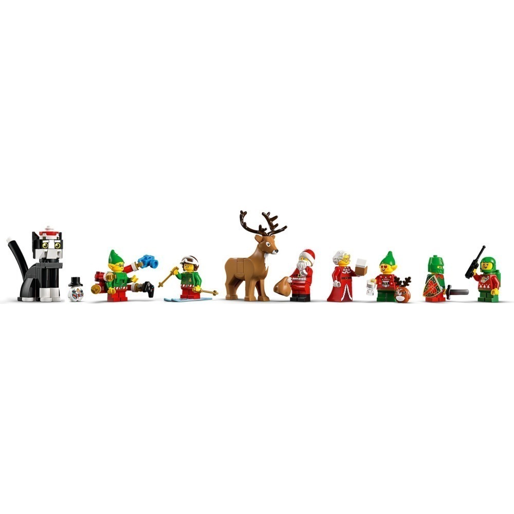 可刷卡 【群樂】建議選郵寄 盒組 LEGO 41843	家庭耶誕樹擺飾-細節圖3