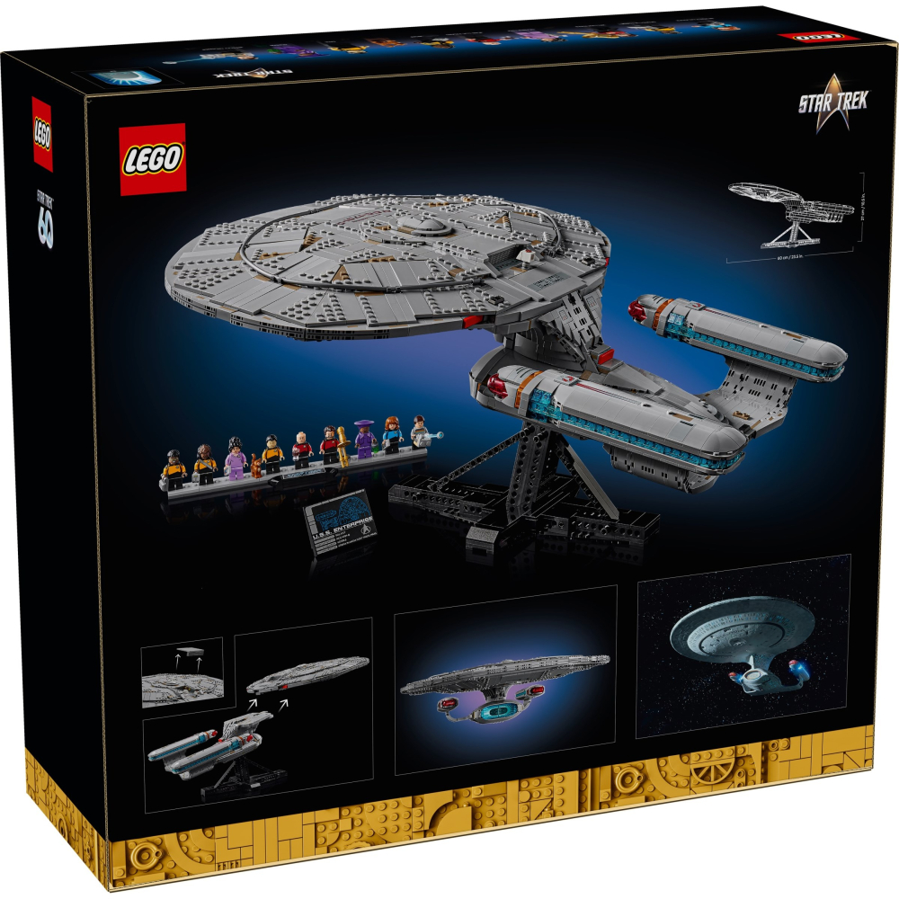 【群樂】郵寄 盒組 LEGO 10356 Star Trek: U.S.S. Enterprise NCC-170企業號-細節圖2