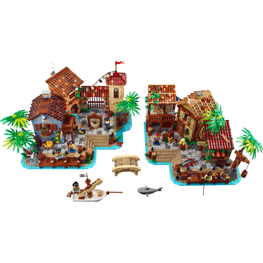 可刷卡 【群樂】建議選郵寄 盒組 LEGO 910053	The Thieves of Tortuga-細節圖4