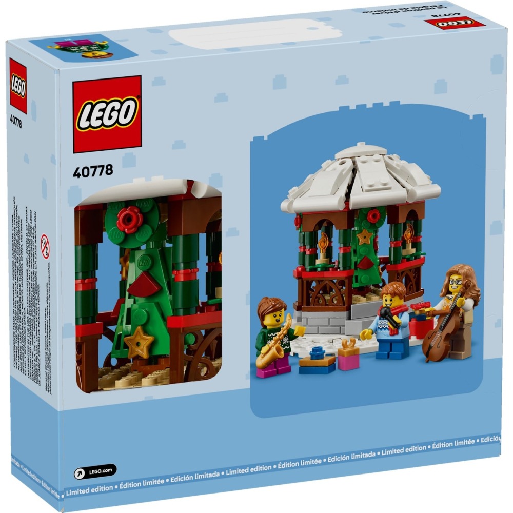 【群樂】盒組 LEGO 40778 冬季涼亭-細節圖2