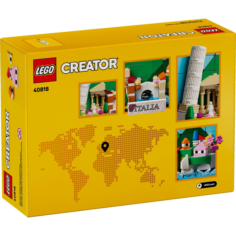 【7-ELEVEN 門市團購】 盒組 LEGO 40818	義大利明信片-細節圖2