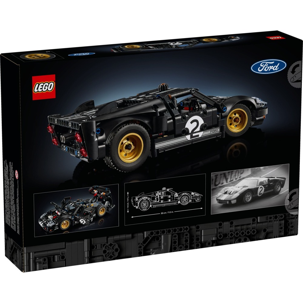 【群樂】盒組 LEGO 42223	Technic 1966 Ford GT40 MKII-細節圖2