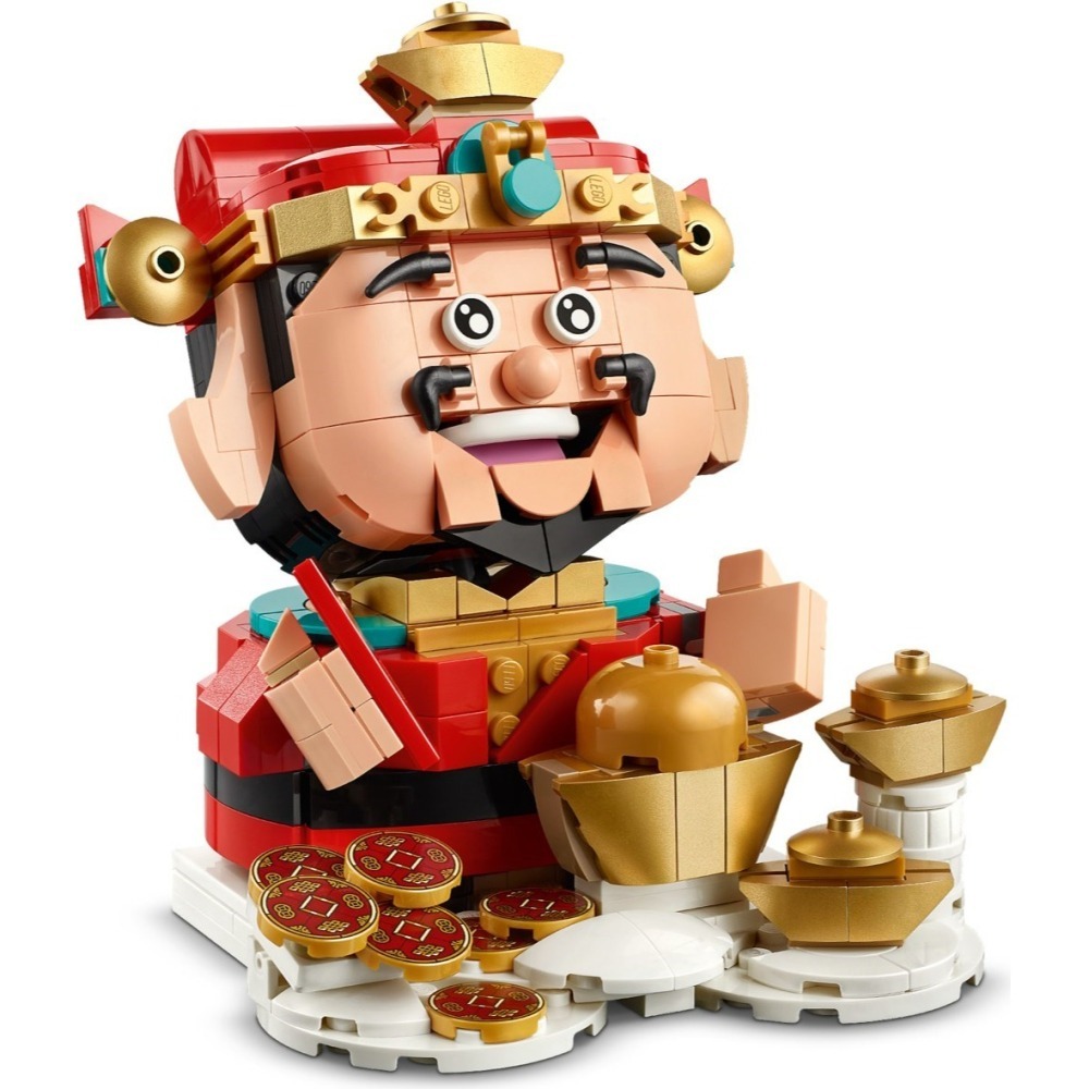 【群樂】盒組 LEGO 40864 財神-細節圖3