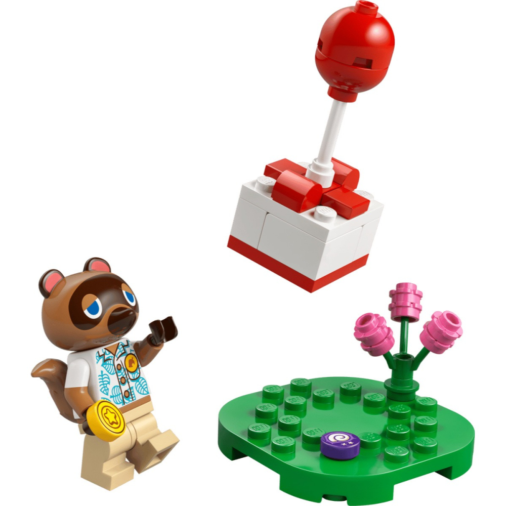 【群樂】袋裝 LEGO 30731	Tom Nook and Flying Present-細節圖3