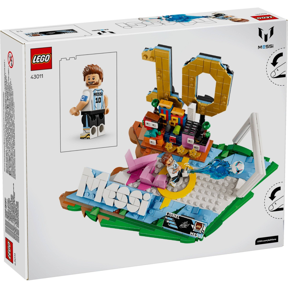 【群樂】盒組 LEGO 43011	Lionel Messi－足壇焦點 202605-細節圖2