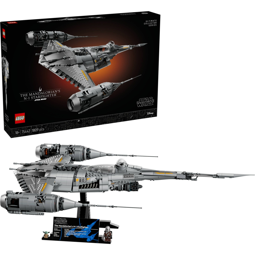 可刷卡【群樂】建議選郵寄 盒組 LEGO 75442	曼達洛人的 N-1 星際戰機™ 202605-細節圖3
