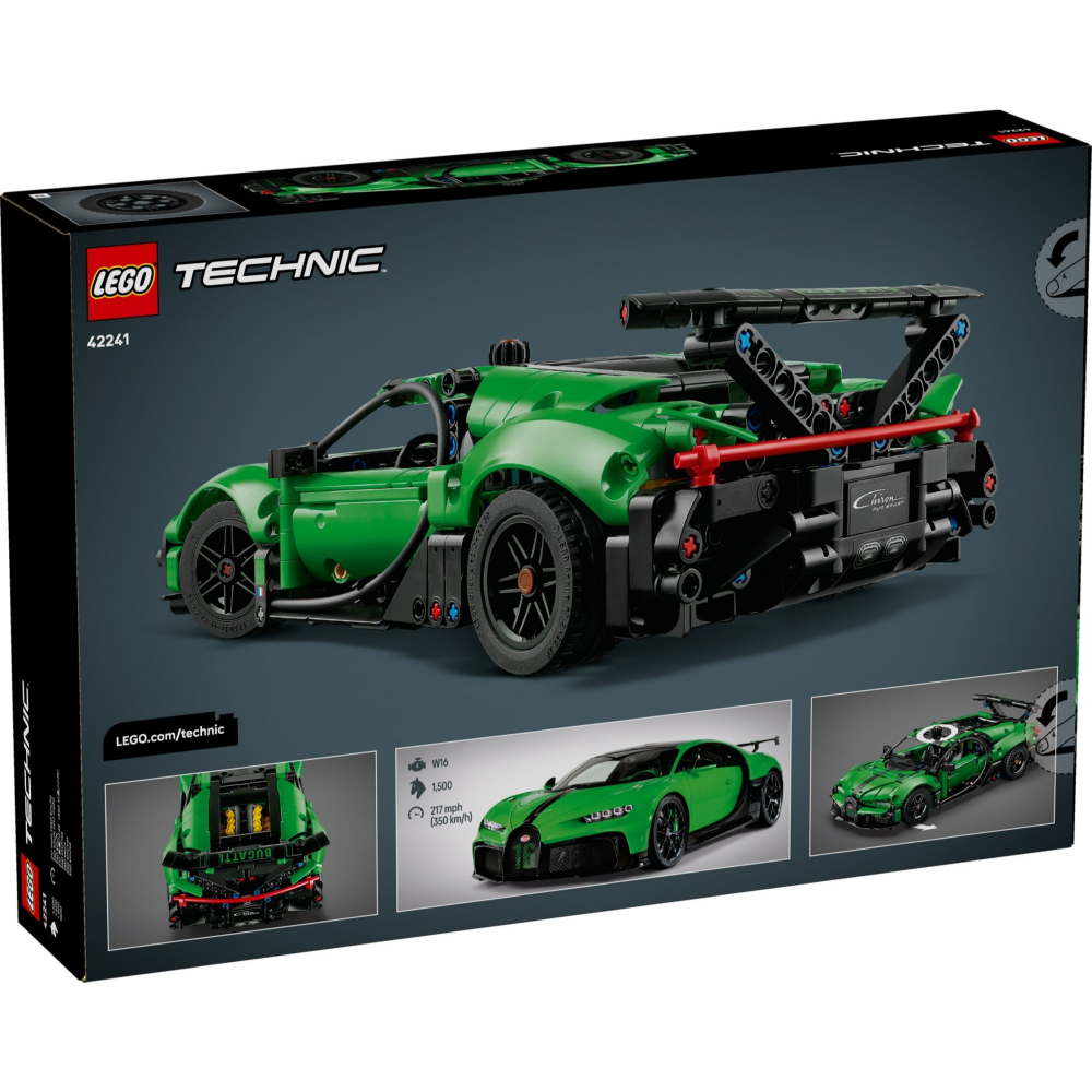 【群樂】盒組 LEGO 42241 綠色 Bugatti Chiron Pur Sport 極致超跑 202606 - 群樂(專營樂高盒組、人 ...