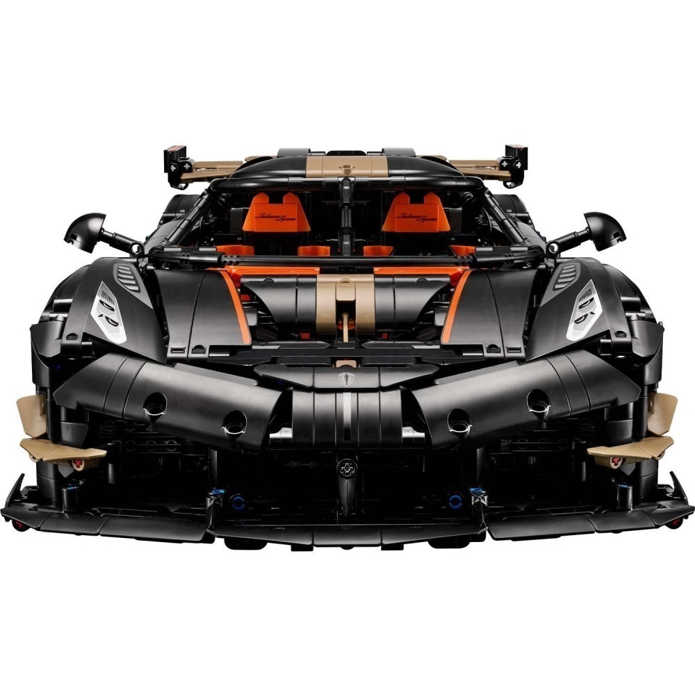 可刷卡 【群樂】郵寄 盒組 LEGO 42232 Koenigsegg Sadair＇s Spear Megacar-細節圖2