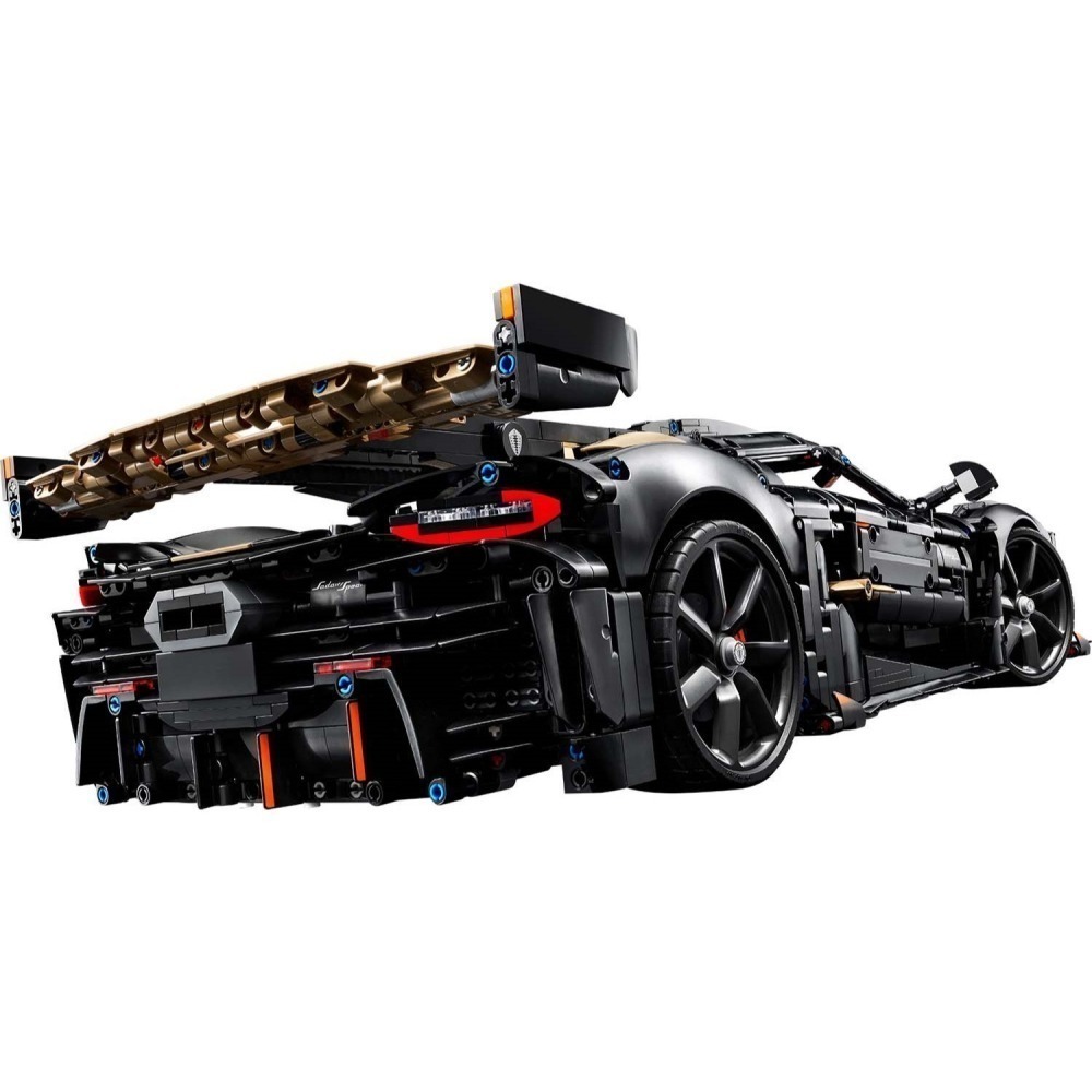 可刷卡 【群樂】郵寄 盒組 LEGO 42232 Koenigsegg Sadair＇s Spear Megacar-細節圖3