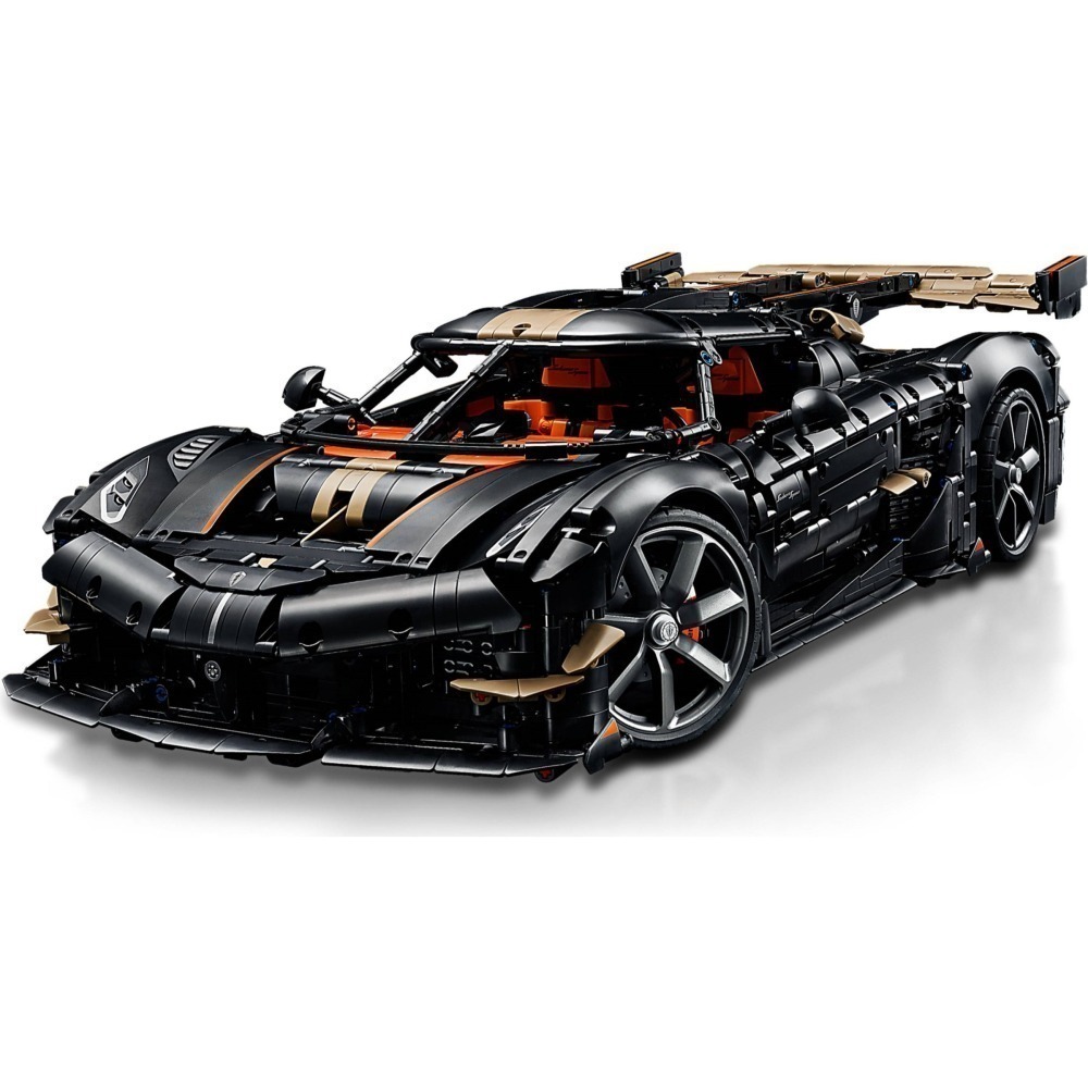 可刷卡 【群樂】郵寄 盒組 LEGO 42232 Koenigsegg Sadair＇s Spear Megacar-細節圖7