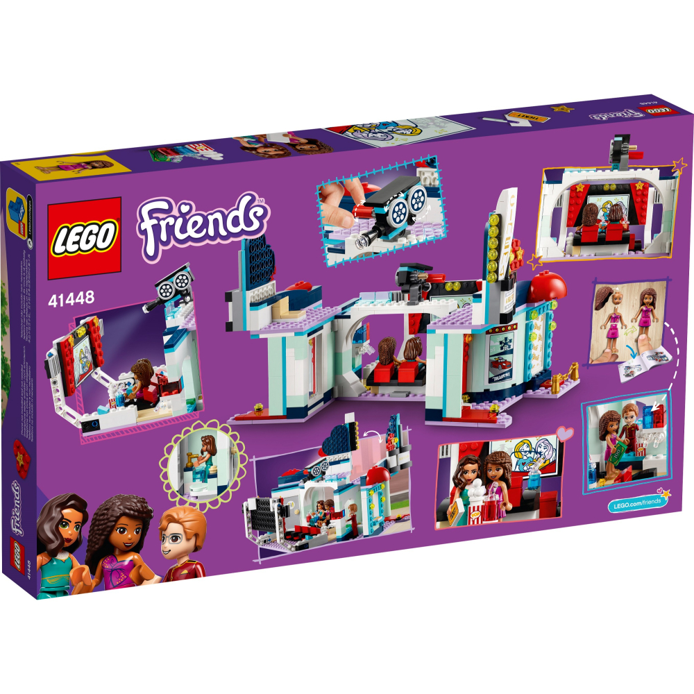 可刷卡 【群樂】郵寄 盒組 LEGO  41448	Friends-心湖城電影院-細節圖2