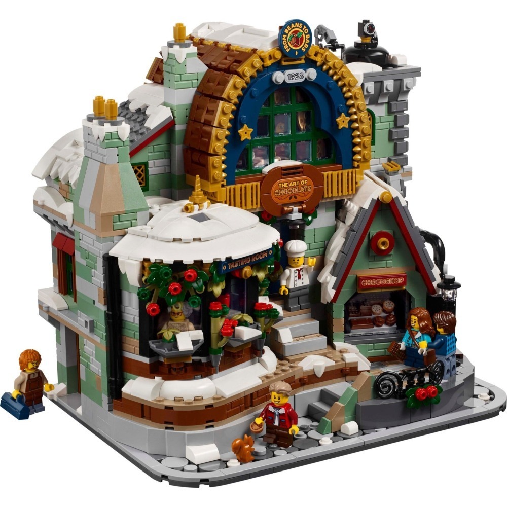 可刷卡 【群樂】建議選郵寄 盒組 LEGO 910039 The Art of Chocolate-細節圖4