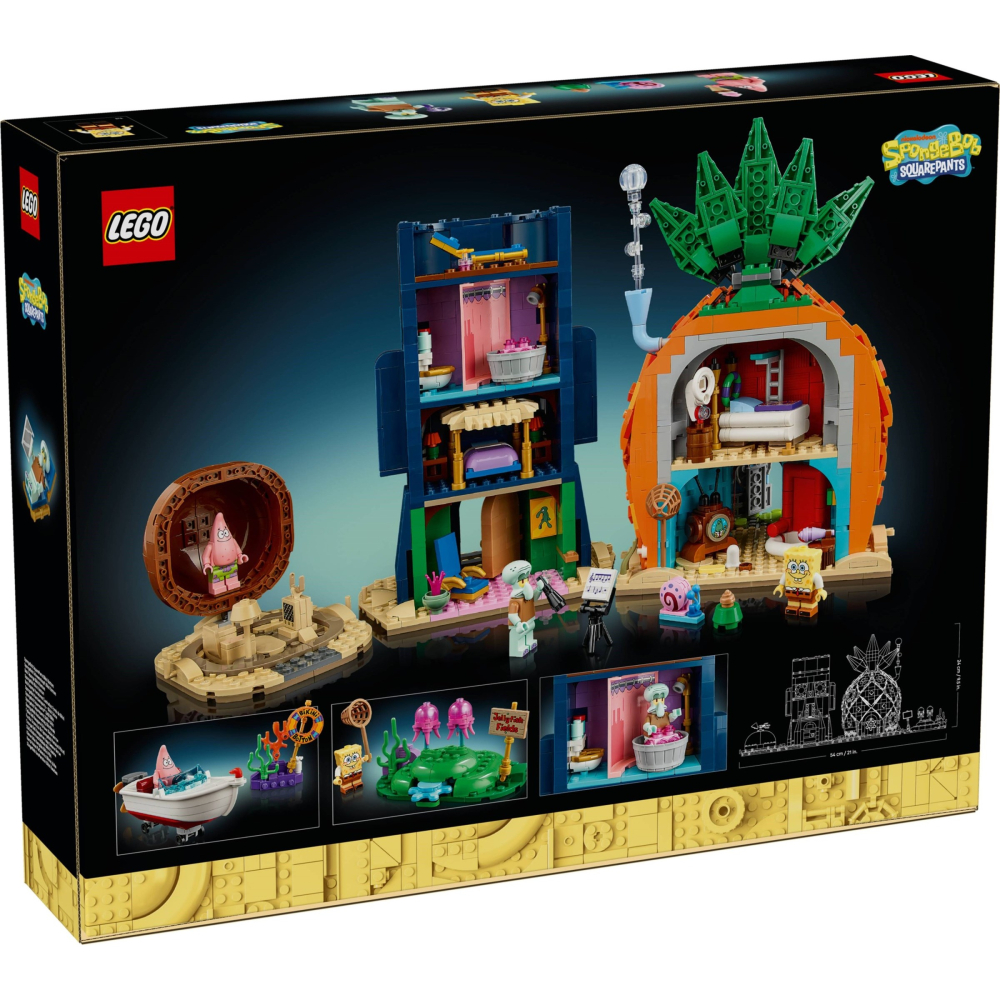 可刷卡【群樂】建議選郵寄 盒組 LEGO 11386 海綿寶寶 比奇堡  202609-細節圖2