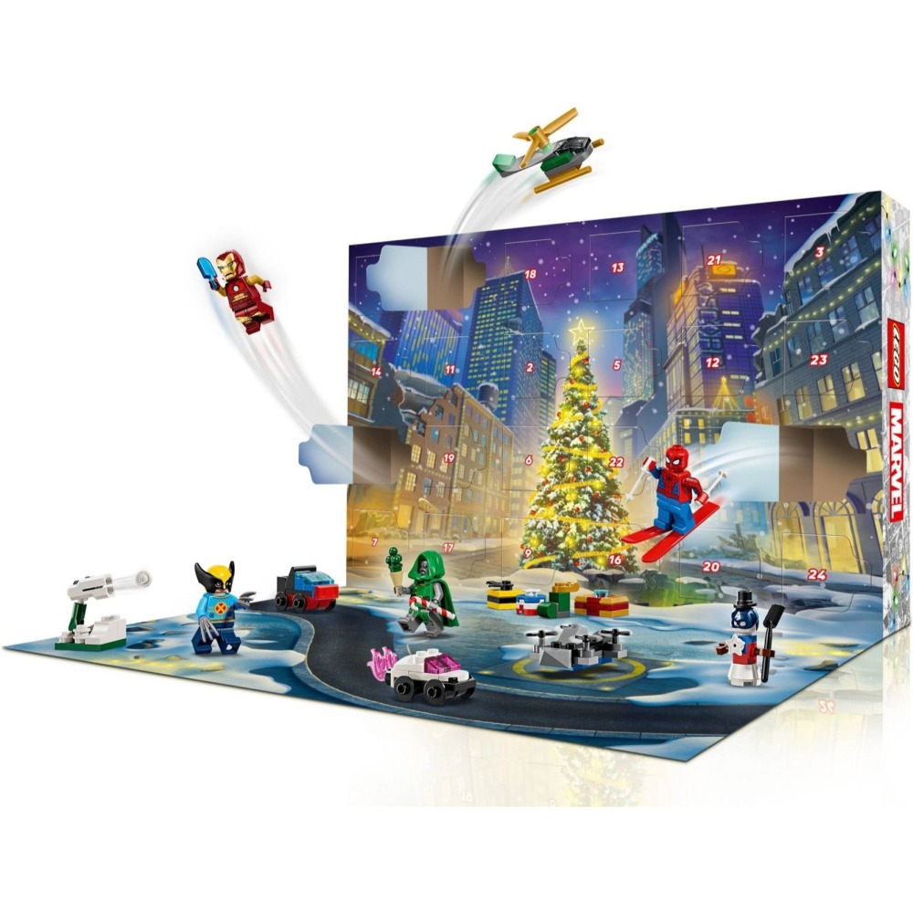 【群樂】盒組 LEGO 76340	Super Heroes-2026 年驚喜月曆 202609-細節圖3