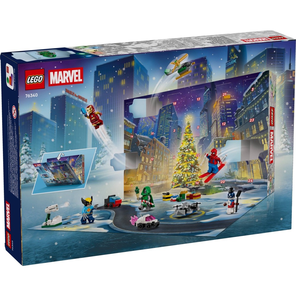 【群樂】盒組 LEGO 76340	Super Heroes-2026 年驚喜月曆 202609-細節圖4