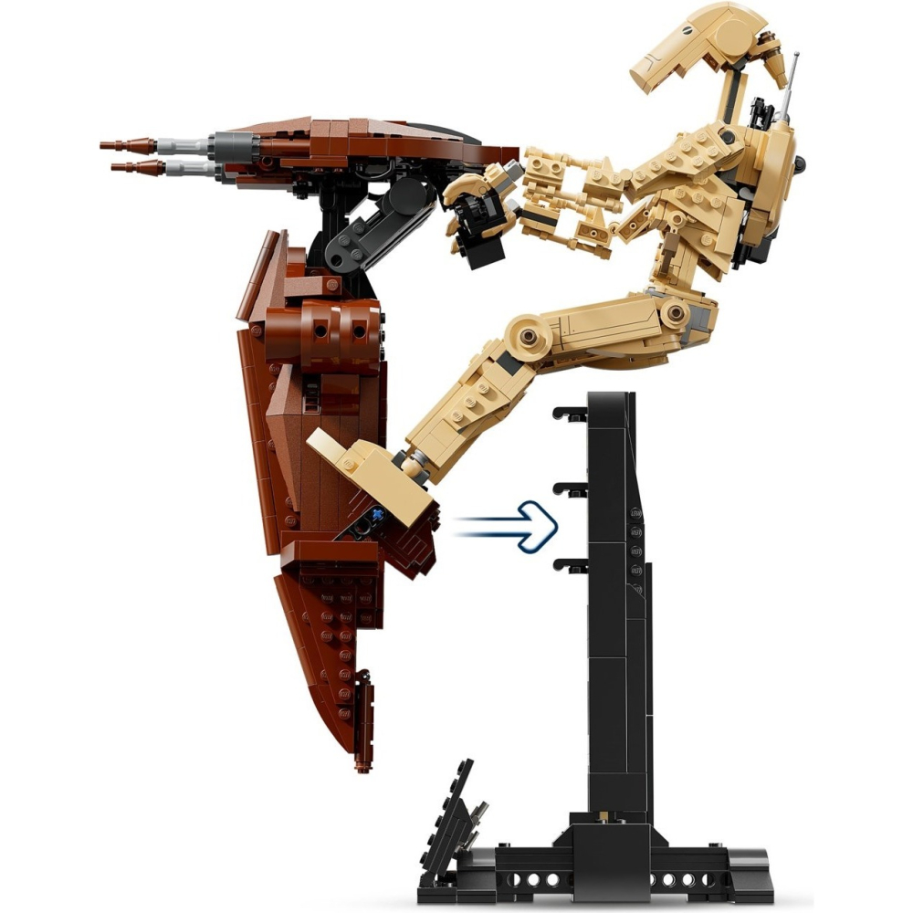 可刷卡 【群樂】郵寄 盒組 LEGO 75428	SW-Battle Droid with STAP-細節圖5