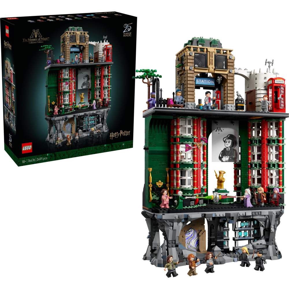 【群樂】建議選郵寄 盒組 LEGO 76476	魔法部－典藏版 202609-細節圖3