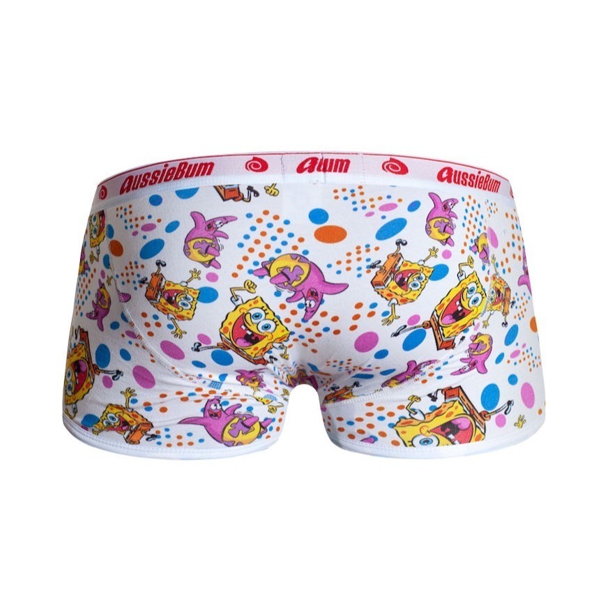 [aussieBum] SpongeBob White 海綿寶寶限定款-細節圖2
