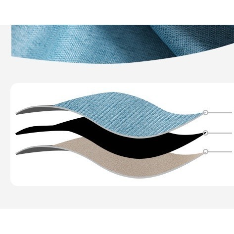 台灣現貨🇹🇼 魔鬼氈窗簾 冷氣窗窗簾 100%全遮光棉麻窗簾 80*60 重工四周包邊 厚磅加厚 黏貼式窗簾 免打孔-細節圖10