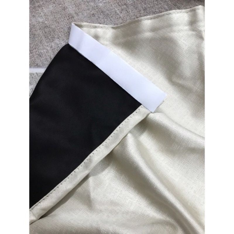 台灣現貨🇹🇼 【品宏窗簾】魔鬼氈窗簾 冷氣窗窗簾‼️100% 全遮光窗簾 100*60公分 小窗簾  免打孔窗簾-細節圖7