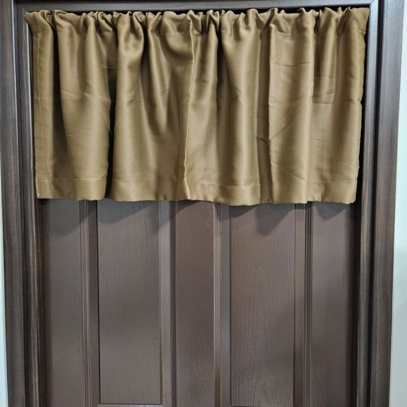 台灣現貨🇹🇼 140*45長型氣窗專用!! 穿桿式 高遮光窗簾 小窗簾 小門簾 遮光隔熱抗UV 穿桿窗簾-細節圖2