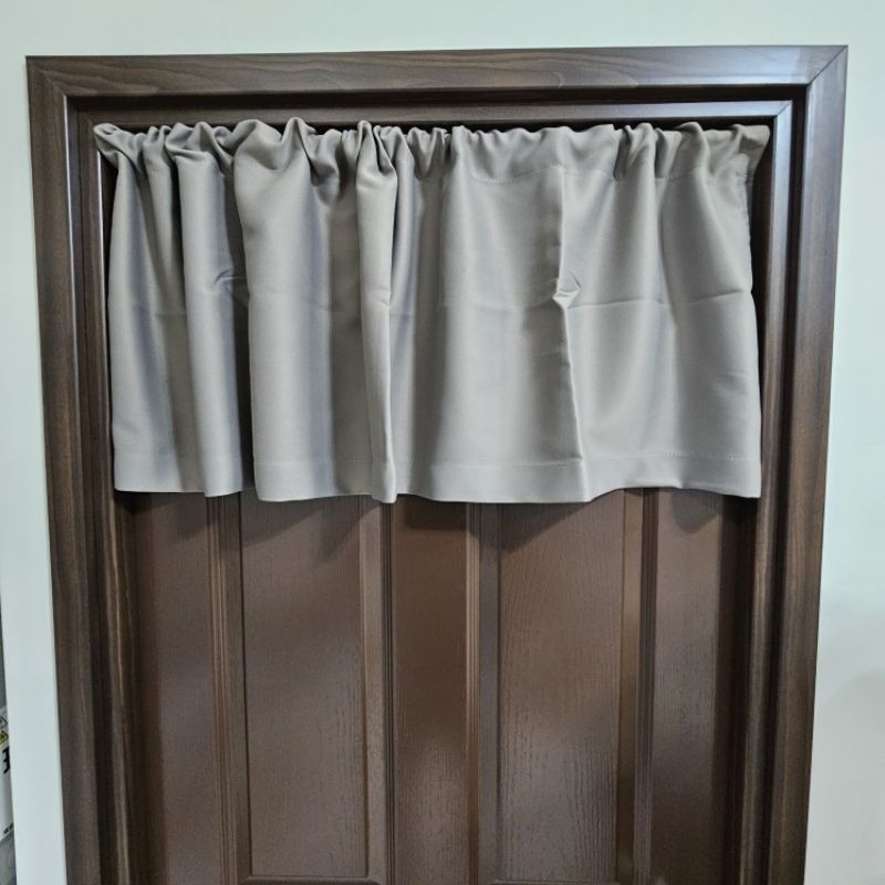 台灣現貨🇹🇼 140*45長型氣窗專用!! 穿桿式 高遮光窗簾 小窗簾 小門簾 遮光隔熱抗UV 穿桿窗簾-規格圖9