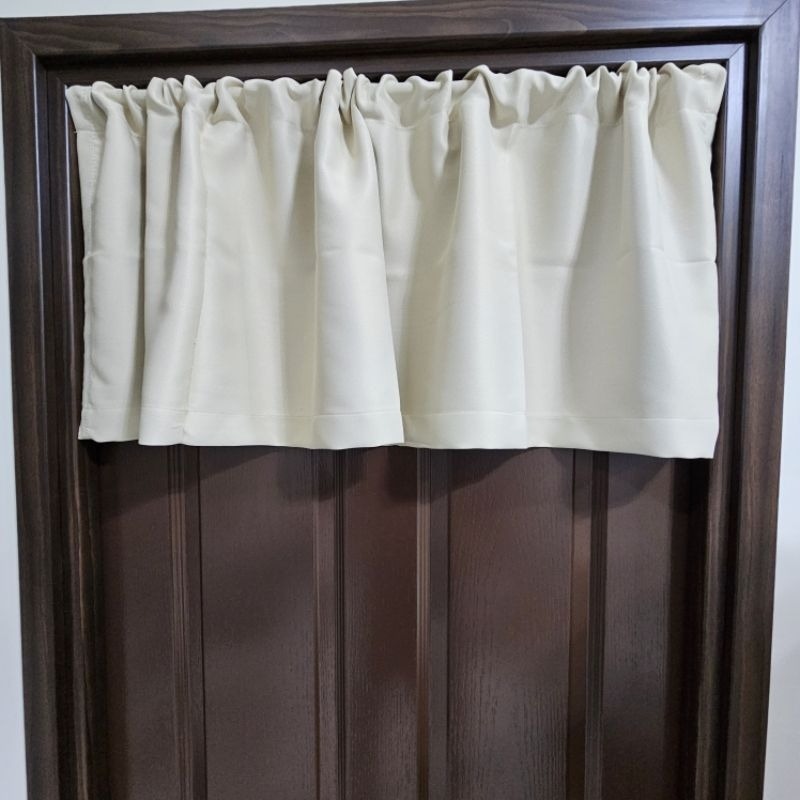 台灣現貨🇹🇼 140*45長型氣窗專用!! 穿桿式 高遮光窗簾 小窗簾 小門簾 遮光隔熱抗UV 穿桿窗簾-規格圖9