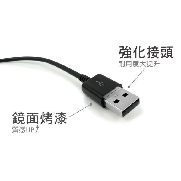 【Big Paul 】Micro USB 2.0 快速充電傳輸線 80cm 黑/白-細節圖3
