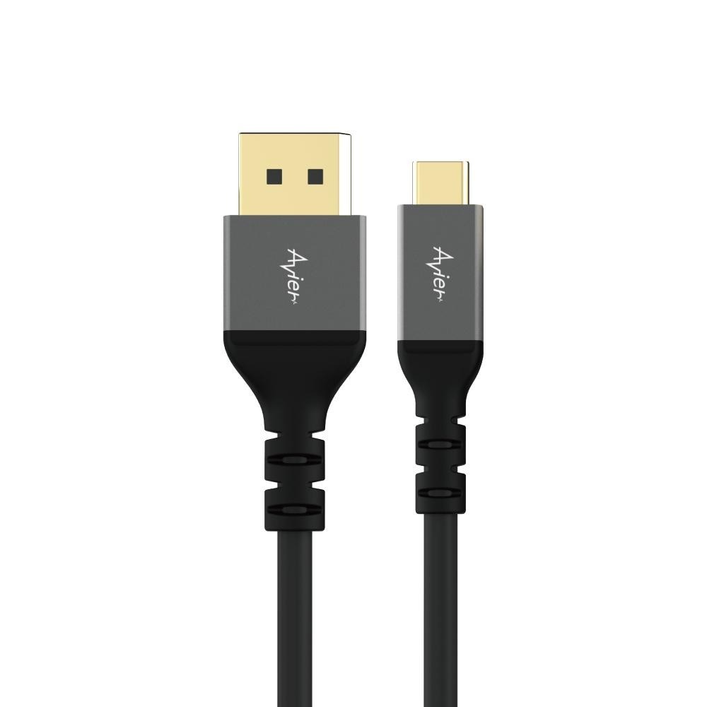【Avier福利品】PREMIUM 8K USB - C to DisplayPort 1.4版 雙向傳輸線 2M-細節圖2