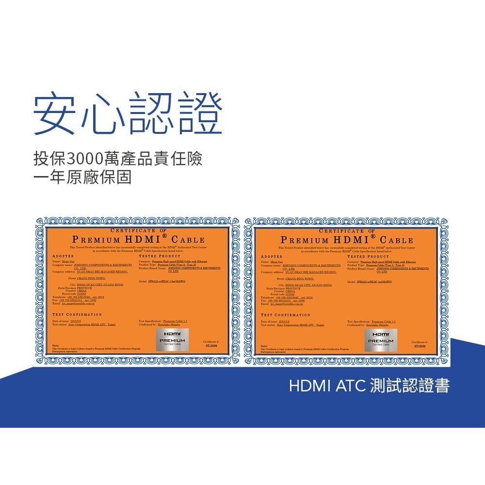 【Avier福利品】Fit! 極細．超高清 影音傳輸線 HDMI 1.8M-細節圖9