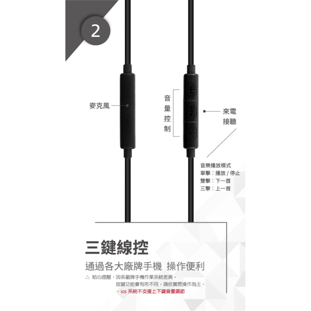 【Avier福利品】炫彩鋁合金入耳式線控耳機 (贈耳機收納盒)-細節圖4
