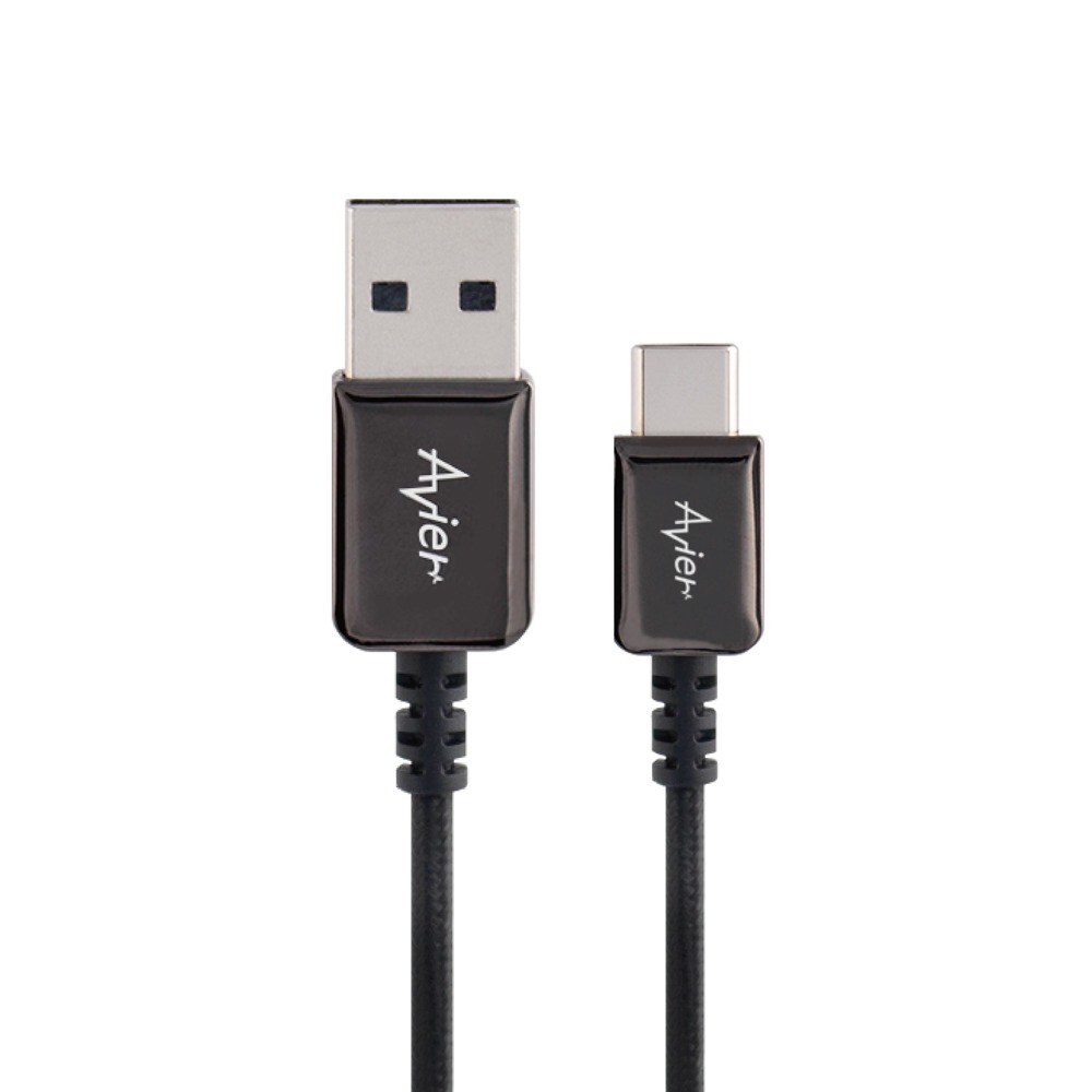 【Avier福利品】CLASSIC USB A to Type-C 編織高速充電傳輸線 0.3M - 2M-規格圖8