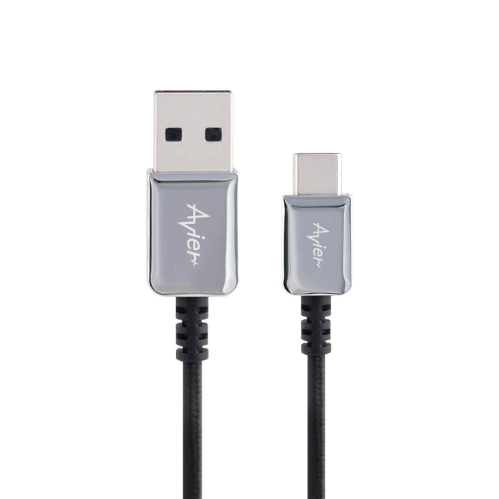 【Avier福利品】CLASSIC USB A to Type-C 編織高速充電傳輸線 0.3M - 2M-規格圖8