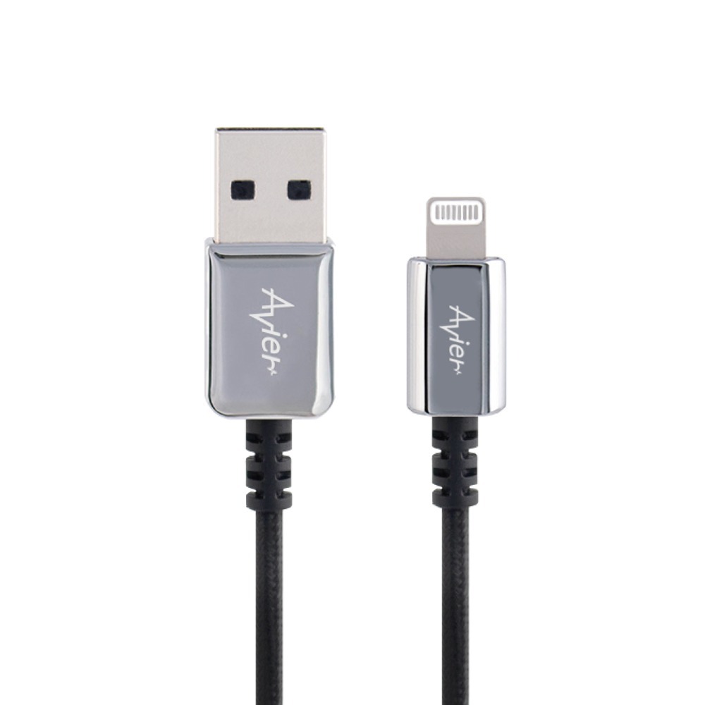 【Avier福利品】CLASSIC USB to Lightning 編織高速充電傳輸線 0.3M - 1.8M-規格圖9