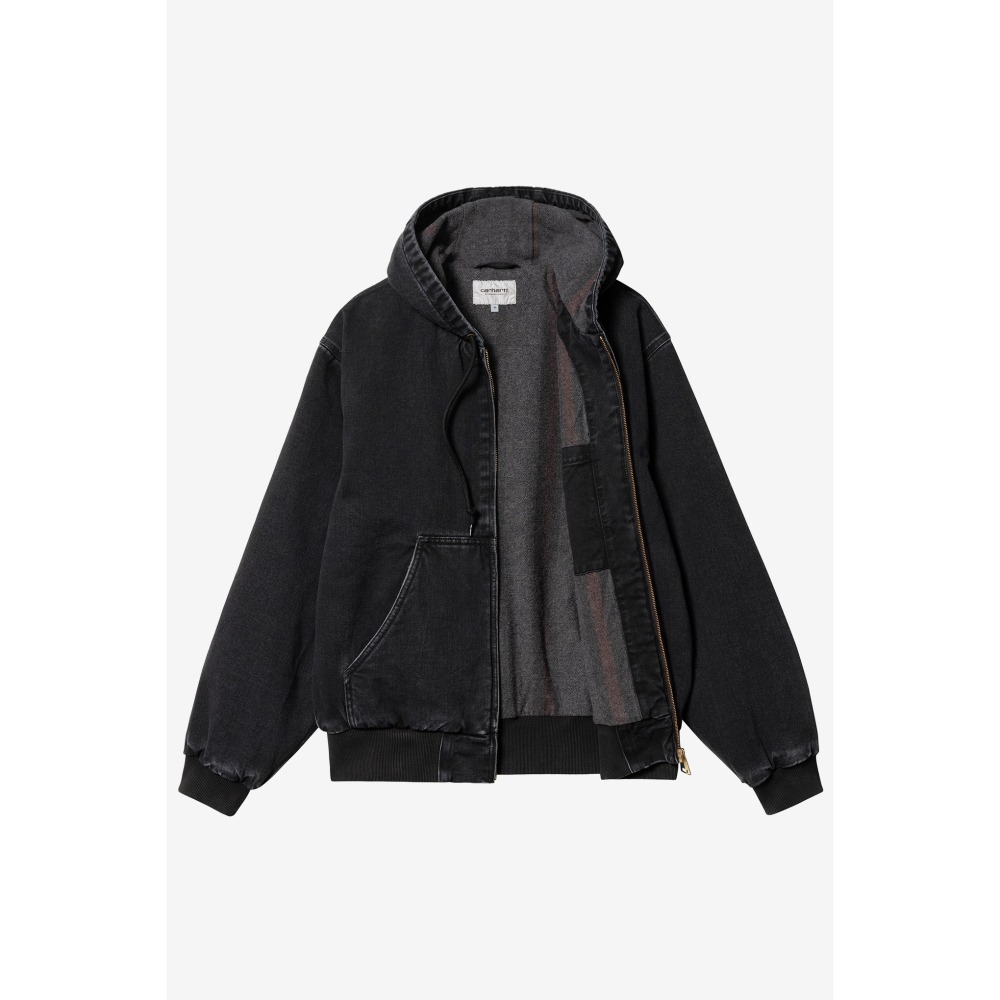 【Carhartt WIP 23FW】OG ACTIVE JACKET (內裡羊毛)-丹寧黑-細節圖3