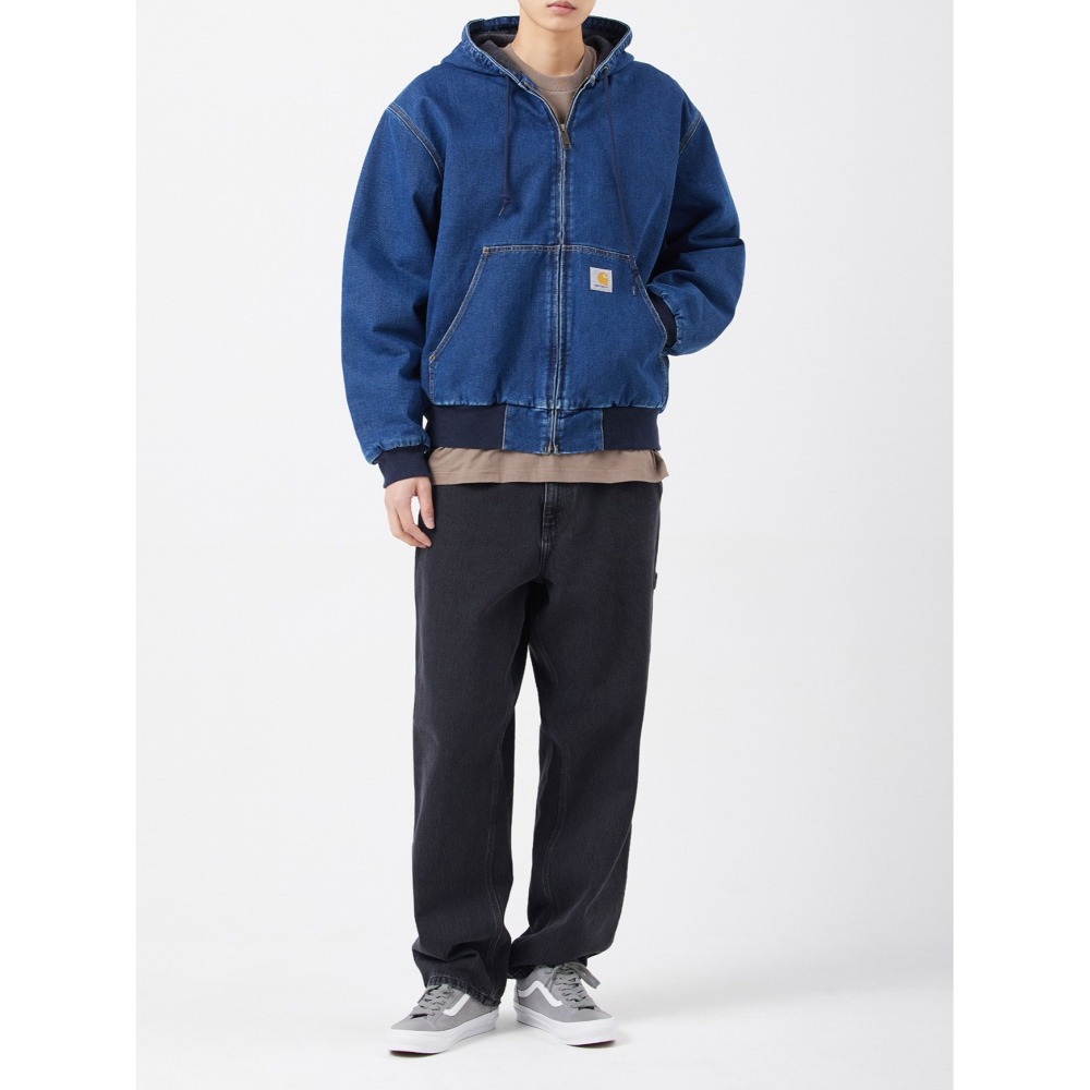 【Carhartt WIP 23FW】OG ACTIVE JACKET (內裡羊毛)-丹寧藍-細節圖6